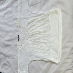 White House Black Market 2in1 Pullover Blouse Size S